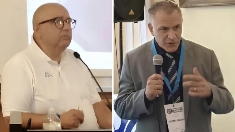2 Nella foto da sinistra Calogero Coniglio e Maurizio Cirignotta, Presidente e Vice Presidente ANAFePC Lavoro e Sociale