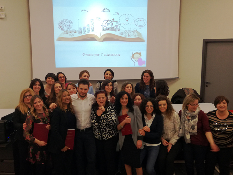 Gli Studenti partecipanti al Master in Case-Care Management dell'Università di Parma.
