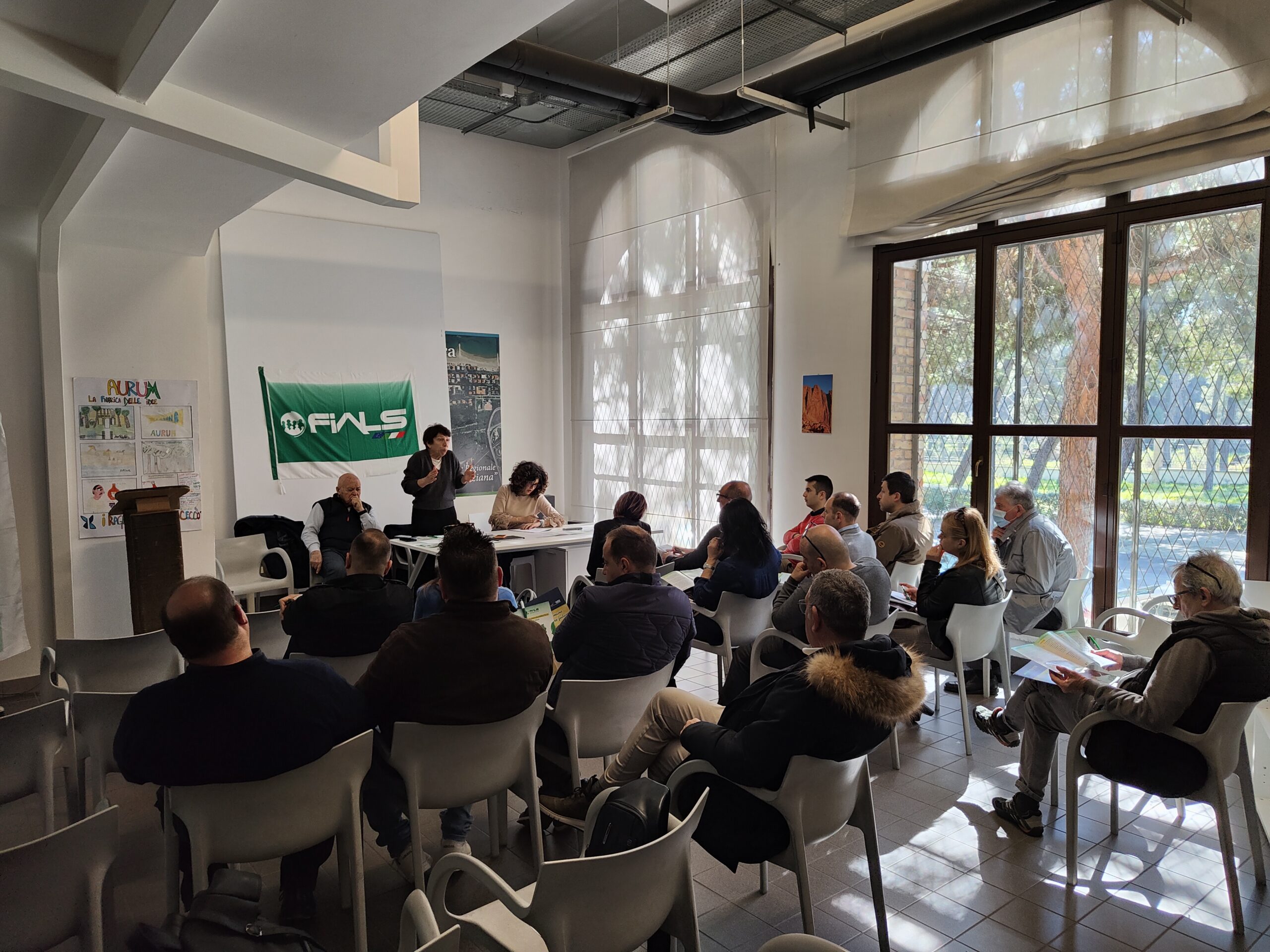 L'incontro con Dirigenti e iscritti FIALS d'Abruzzo. Silvestro illustra il Manifesto Programmatico 2022-2026.